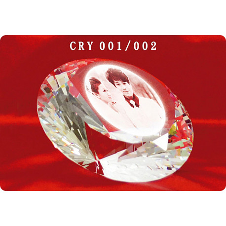 水晶獎牌-鑽石永恆CRY-002